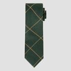 Men's Castor Windowpane Dark Green - Goodfellow & Co Green One Size, Forest Ranger Green