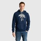 Men's United By Blue Pine Bear Graphic Hoodie - Moonlit Ocean