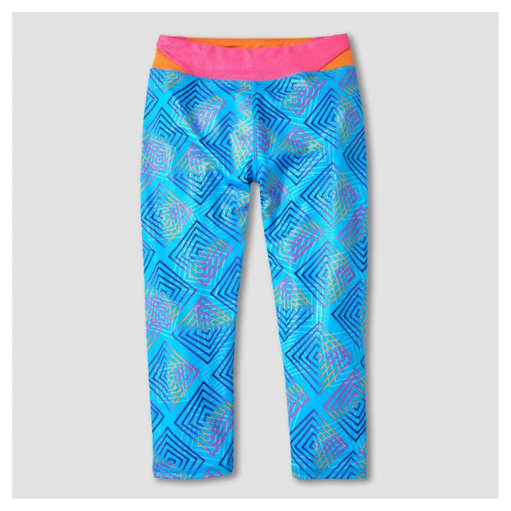 Target Girls' Freestyle By Danskin Activewear Leggings - Turquoise