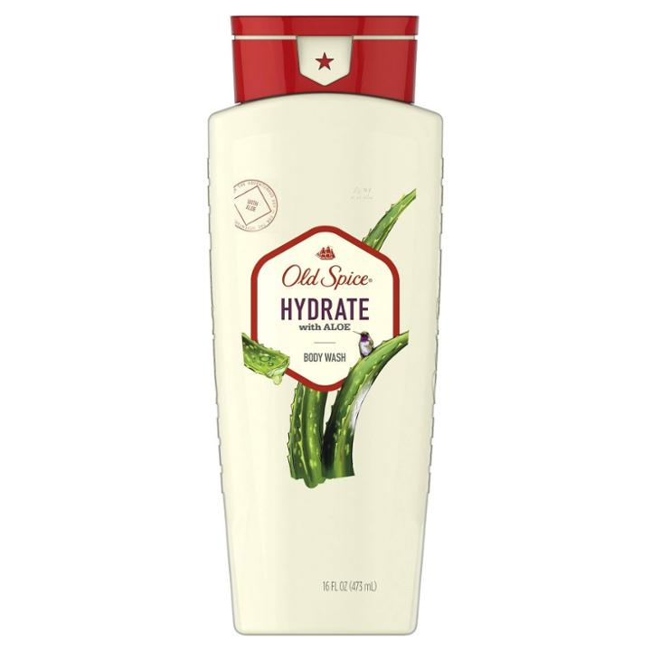 Old Spice Men's Body Wash Hydrate With Aloe