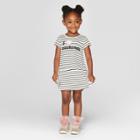 Grayson Mini Toddler Girls' Stripe Dress - Beige