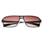 Breed Men's Meridian Polarized Sunglasses With Titanium Frame And Carbon Fiber Arms - Brown/brown