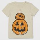 Petitetoddler Boys' Star Wars Bb8 Short Sleeve T-shirt - Beige 12m, Boy's,