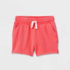 Toddler Shorter-length Knit Shorts - Cat & Jack Coral