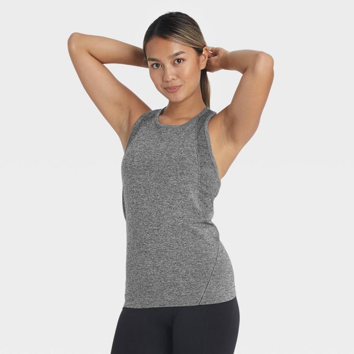 Women's Seamless Core Tank Top - All In Motion Charcoal Heather