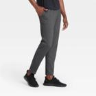 Men's Nylon Jogger Pants - All In Motion Almost Black