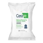 Unscented Cerave Makeup Remover Cleansing Cloths Ultra-gentle Wipes With Ceramides