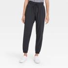 Women's Lined Woven Joggers - All In Motion Black