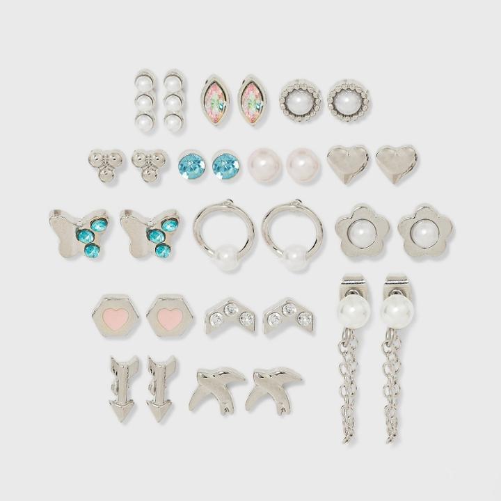 Girls' 15pk Arrow Earrings - Art Class