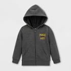 Fifth Sun Toddler Embrace Your Roots Zip-up Hooded Sweatshirt - Gray 2t, Toddler Unisex