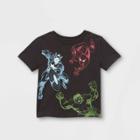 Toddler Boys' Marvel Team Up Short Sleeve Graphic T-shirt - Black 3t - Disney