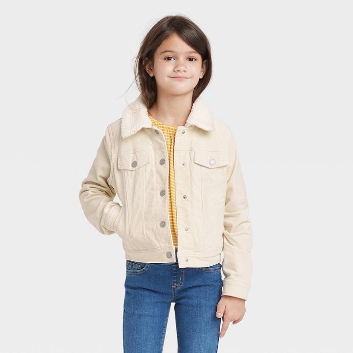 Girls' Jean Jacket - Cat & Jack Medium Wash