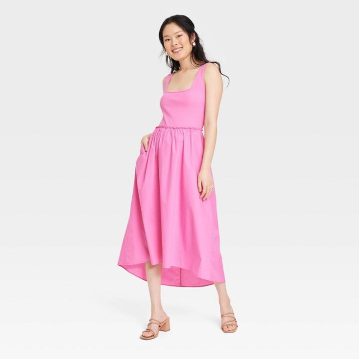 Women's Sleeveless Ballet Dress - A New Day Pink