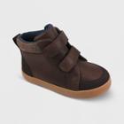 Toddler Boys' Haider Booties - Cat & Jack Brown