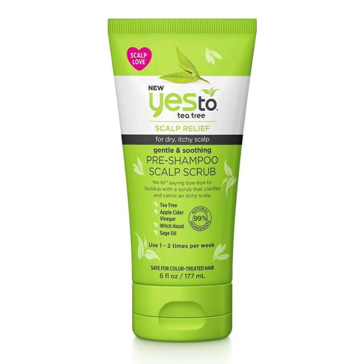 Yes To Tea Tree Gentle & Soothing Pre-shampoo Scalp Scrub