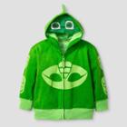 Pj Masks Boys' Gekko Costume Hoodie - Green