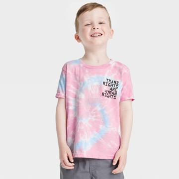 Ph By The Phluid Project Pride Kids Trans Lives Phluid Project Short Sleeve T-shirt - Pink