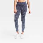 Women's Premium Simplicity High-waisted Textured 7/8 Leggings 25 - All In Motion Navy