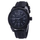 Men's Wrist Armor C20 Watch, Stealth Faux Carbon Dial, Black Rubber