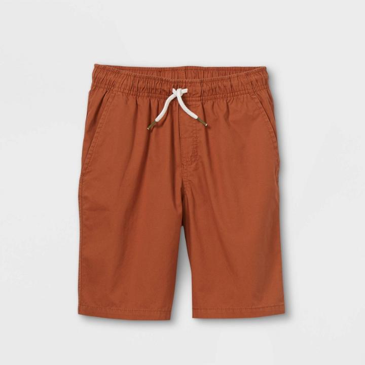 Boys' Woven Pull-on Shorts - Cat & Jack Orange