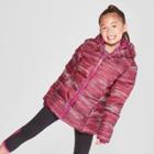 Girls' Solid Puffer Jacket - C9 Champion Pink