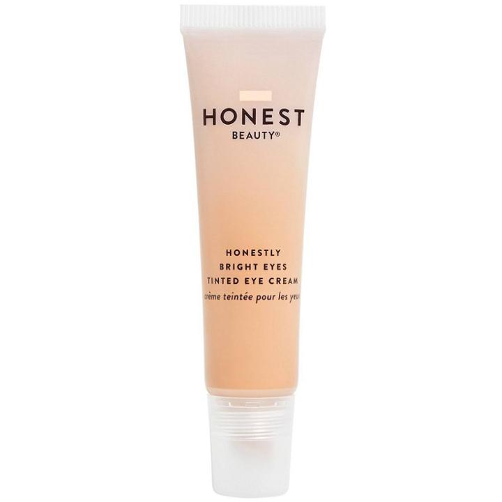 Honest Beauty Honestly Bright Eyes Tinted Eye Cream With Hyaluronic Acid - Sandstone