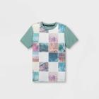 Boys' Photo Collage Graphic Short Sleeve T-shirt - Art Class Teal