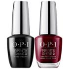 Opi Infinite Shine Prostay Top Coat Duo - Malaga Wine