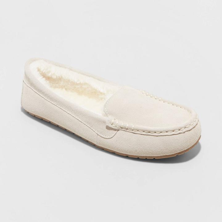 Women's Gemma Moccasin Slippers - Stars Above Off-white