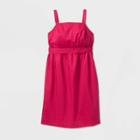 Women's Plus Size Tank Dress With Belt - Ava & Viv Pink X, Women's