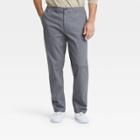Men's Slim Fit Everyday E-waist Pants - Goodfellow & Co Gray