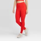 Women's High-waisted 7/8 Leggings - Joylab Bright Red S, Women's,