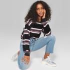 Women's High-rise Medium Wash Destructed Kick Flare Jeans - Wild Fable Sky Write Blue