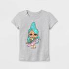 Girls' L.o.l. Surprise! Short Sleeve Graphic T-shirt - Gray