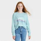 Kids' Oversized Long Sleeve Graphic T-shirt - Art Class