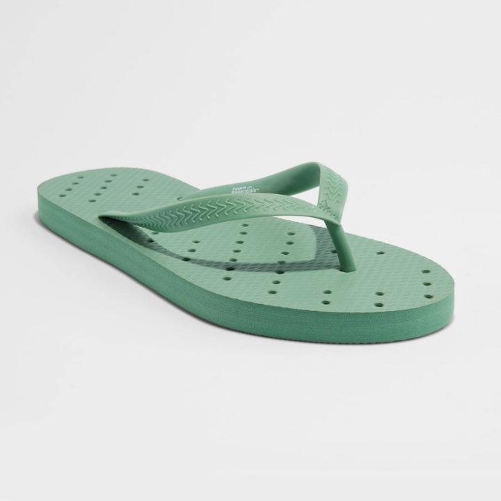 Xs Flip Flops Green - Room Essentials