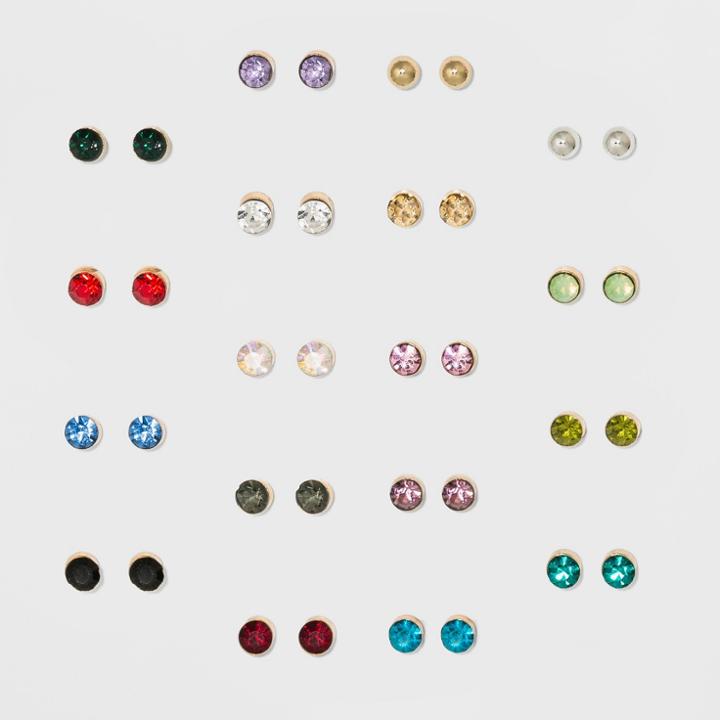 Target Colorful And Small Stud Multi Earrings 18ct - Wild Fable,