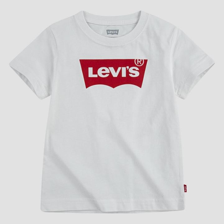Levi's Toddler Boys' Batwing Short Sleeve T-shirt - White