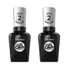 Sally Hansen Miracle Gel Nail Color - 101 Shiny Top Coat - 2pc/0.5 Fl Oz Ea