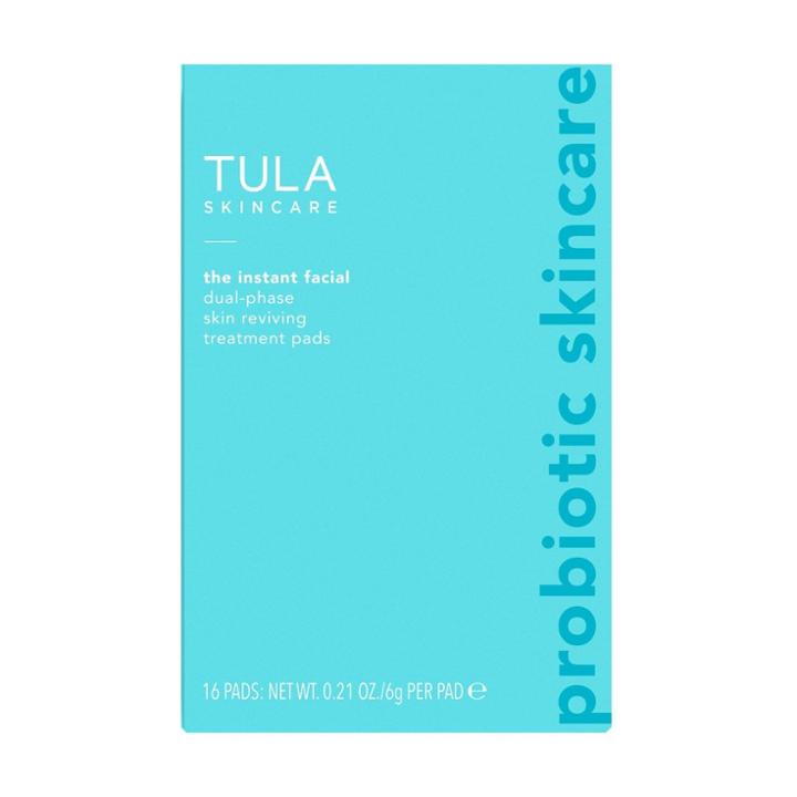 Tula Skincare The Instant Facial Dual Phase Skin Reviving Treatment Pads - 6 Pads - Ulta Beauty