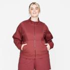 Women's Plus Size Zip-up Sweatshirt - Universal Thread Burgundy