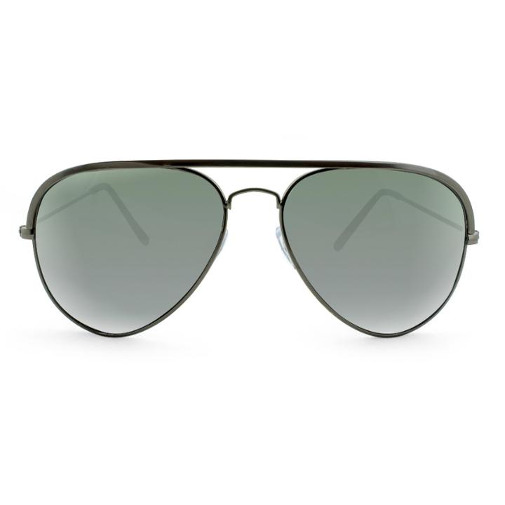 Women's Aviator Sunglasses - A New Day Gunmetal (grey)