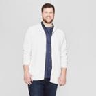 Men's Big & Tall Regular Fit Long Sleeve French Terry Full-zip Hooded Sweatshirt - Goodfellow & Co Masonry Gray