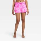 Women's Mid-rise French Terry Shorts 5 - All In Motion Fuchsia Xs, Women's, Pink