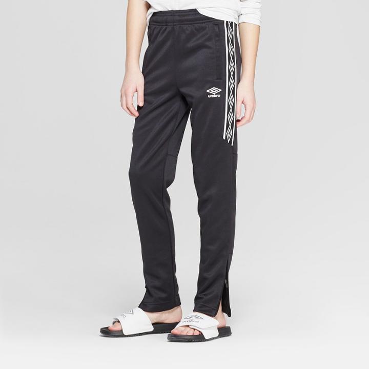 Umbro Girls' Soccer Training Pants - Black