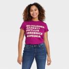 No Brand Black History Month Women's Historical Names Short Sleeve T-shirt - Pink