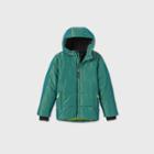 Boys' Puffer Jacket - All In Motion Green