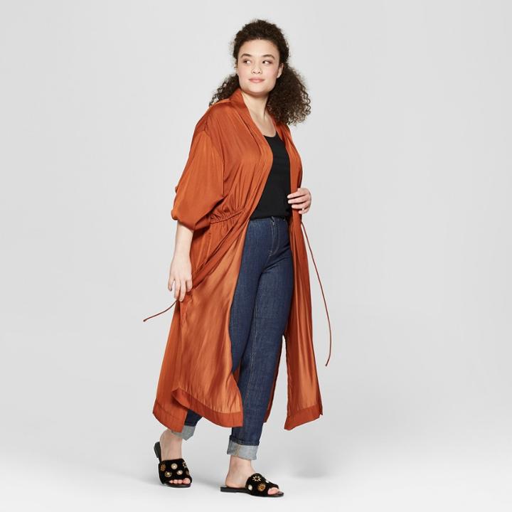 Women's Kimono - A New Day Rust (red),