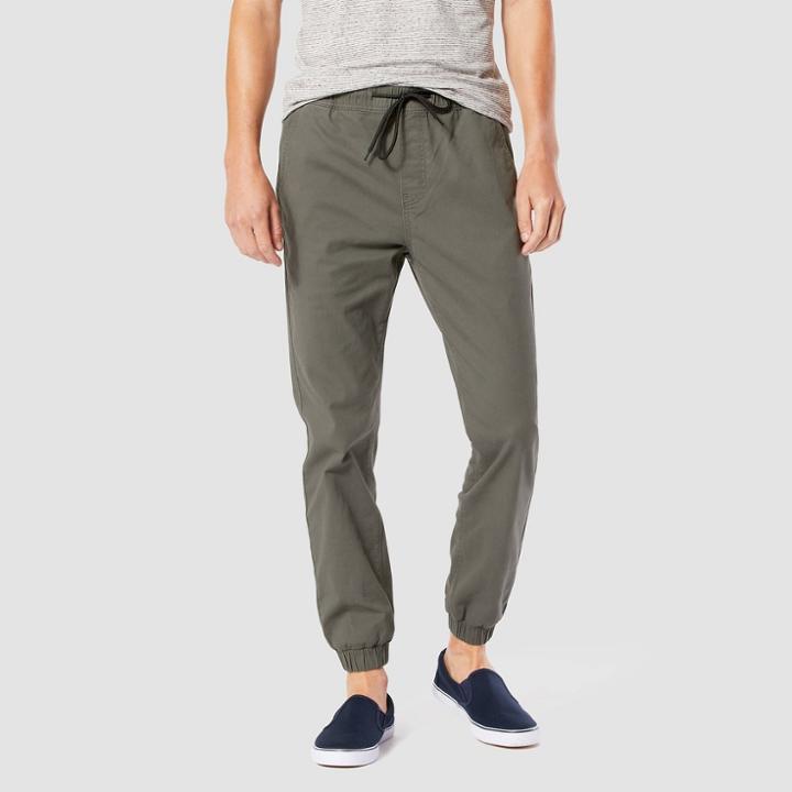Denizen From Levi's Men's Twill Slim Fit Jogger Pants - Green