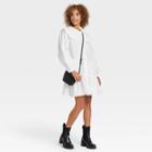 Women's Long Sleeve Shirtdress - A New Day White